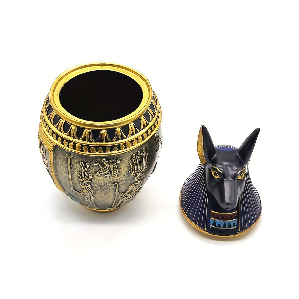 Egyptian Pet Urn Dog Ashes Container Memorial Cremation Urns Cats Ashes Keepsake