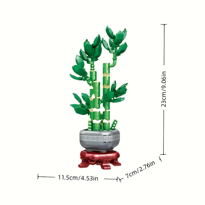 Lucky Bamboo Building Blocks for Creative Home Decor