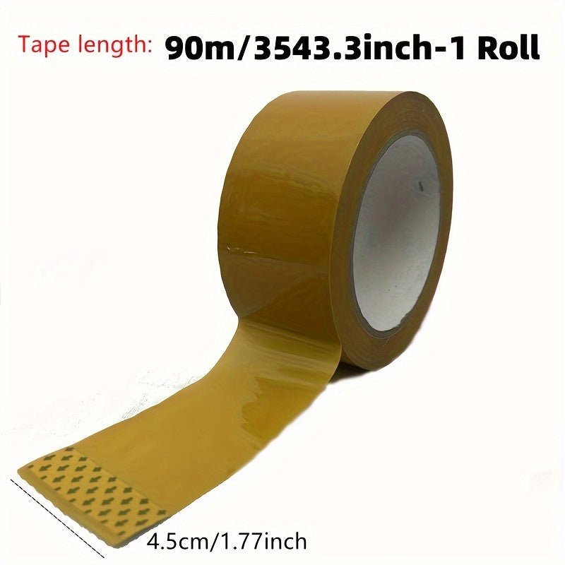 High Viscosity 45u Packing Tape, 90m, Waterproof, Writable, Brown