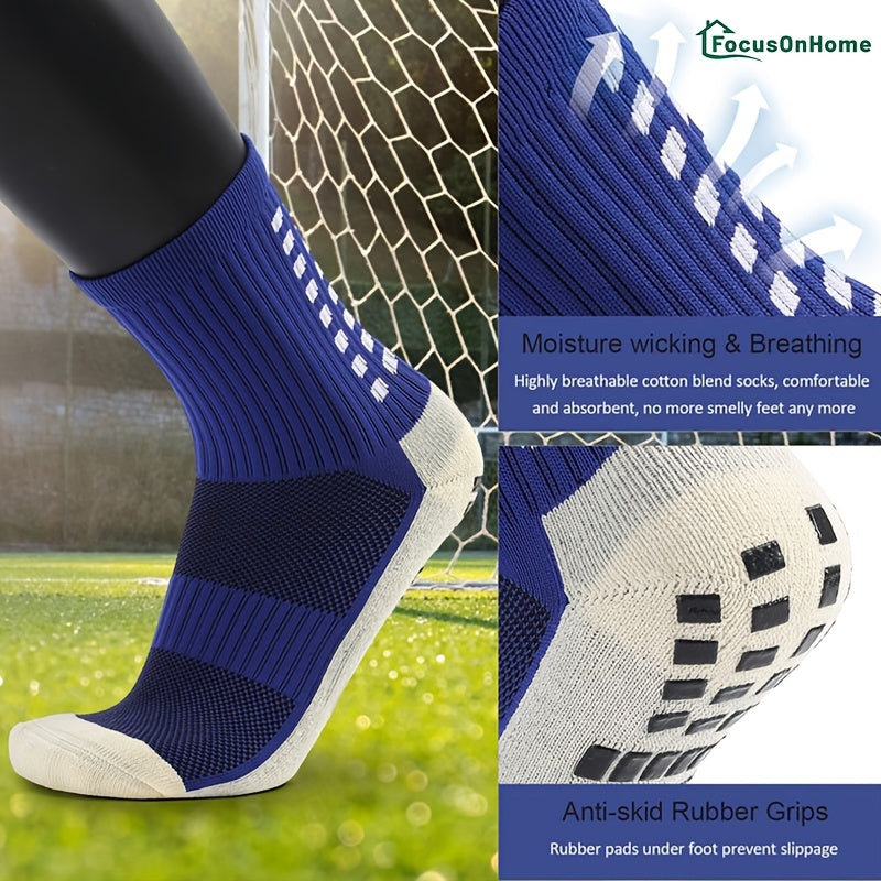 Outdoor Non-slip Thick Football Crew Socks