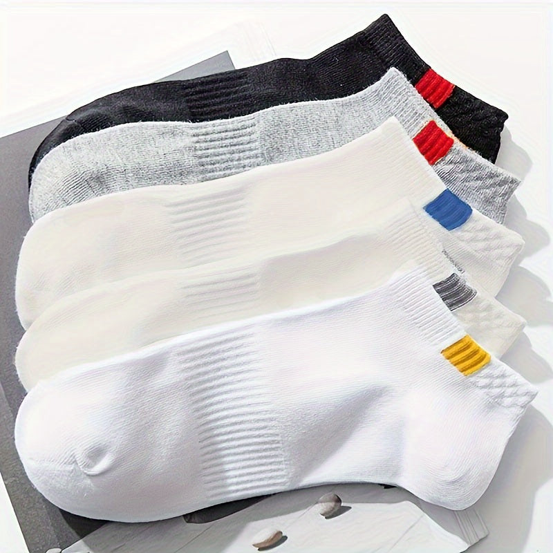 5 Pairs Women's Casual Sports Ankle Socks All-match Stockings