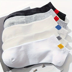 5 Pairs Women's Casual Sports Ankle Socks All-match Stockings