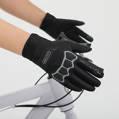 Thick Warm Windproof Cycling Gloves Touch Screen Fitness Gloves