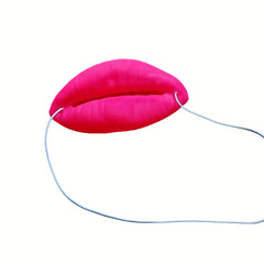 2pcs Pink Lips Funny Novelty Prank Accessories for Adults Party