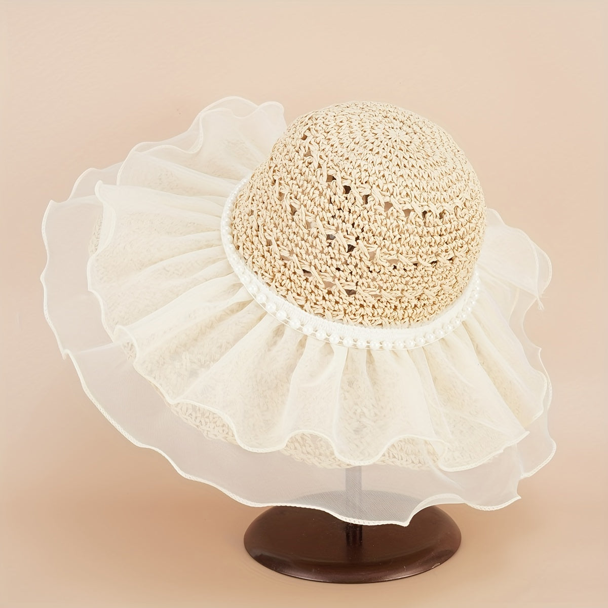 Lace Big Brim Hat Summer Beach Sun Protection Sun Hat