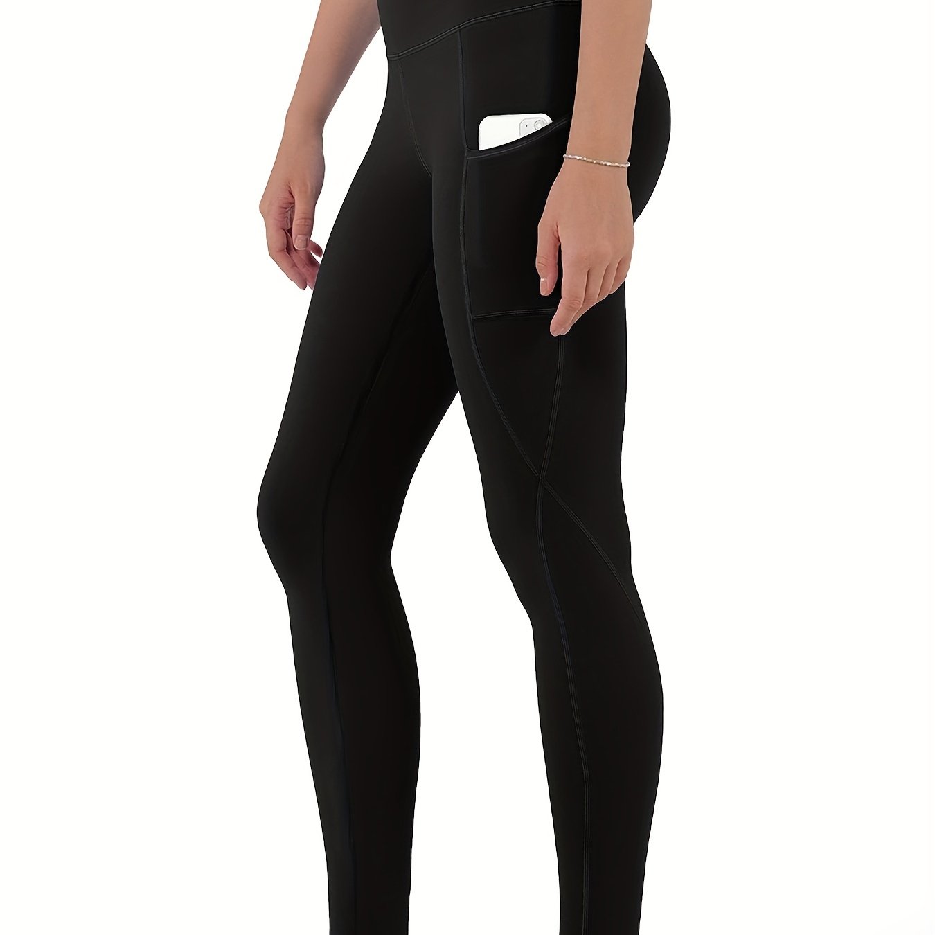 High Waist Leggings with Pockets for Women