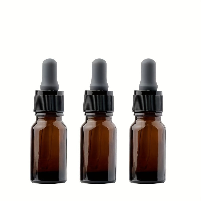 3pcs Essential 10ml Dropper Sub Bottle Cosmetics Packaging Lotion Bottle