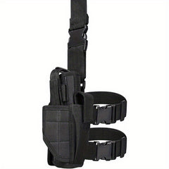 Adjustable Tactical Leather Case for 1911s Universal Drop Leg Magazine Bag