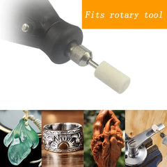24 Pcs Rotary Polishing Bits Set Wool Felt Buffing Wheel With 1 8 Inch Mandrel