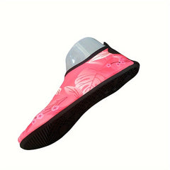 Leaf Pattern Slip on Lightweight Water Shoes Anti slip Breathable