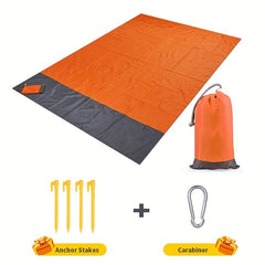 Waterproof Portable Camping Mat 2x2m 2x1m Folding Sandproof Picnic Beach Mat