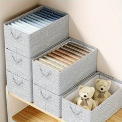 Large Storage Basket Non-woven Fabric Steel Frame Folding