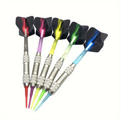 3pc Soft Tip Darts Set, Plastic Shaft, Metal Barrel, Professional Throwing Game