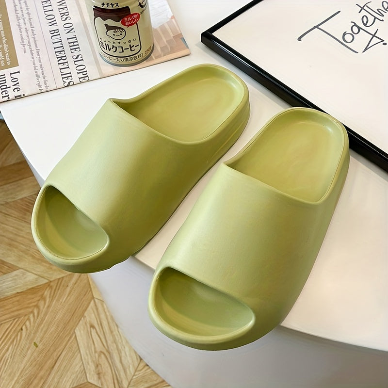 Unisex Non Slip Slides Casual Slip On Slippers Platform Shoes