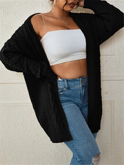 Cable Long Sleeve Cardigan