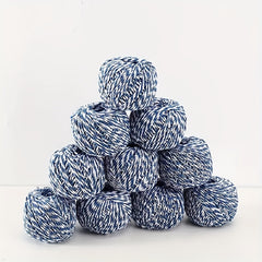 10pcs 2mm Cotton Thread DIY Material Rope Packaging Rope for Hand Knitting