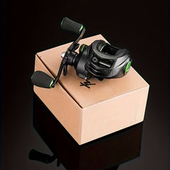 Far Throwing Baitcasting Reel 7:2:1 Metal Fishing Reel w/ 9 Gears