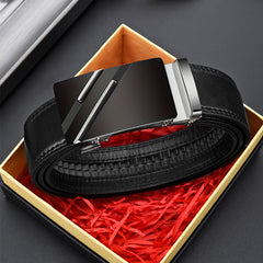 Men's PU Leather Belt for Business Travel Casual Daily