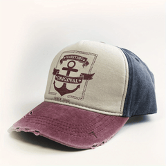Outdoor Denim Printed Sunshade Baseball Cap