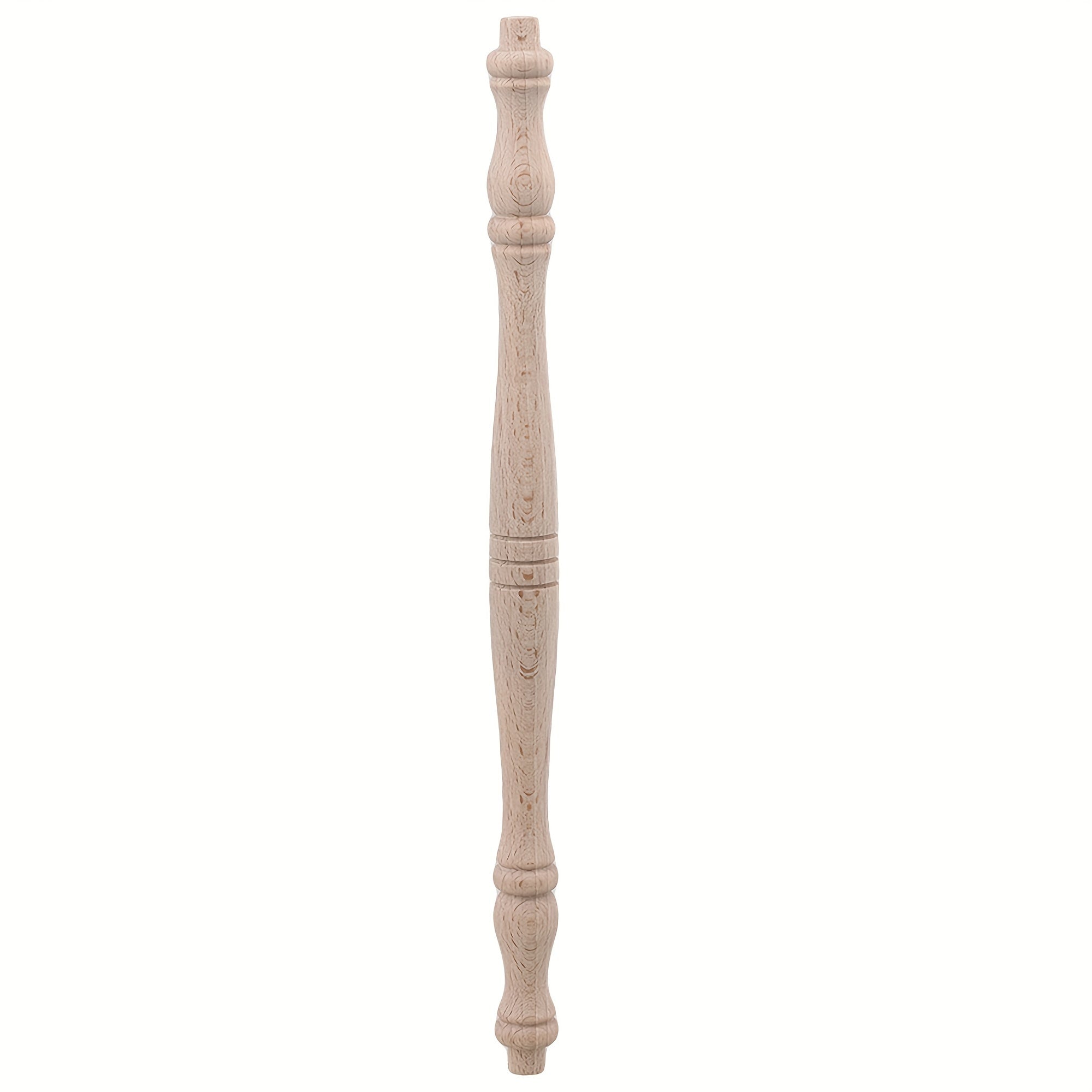 4pcs Wooden Baluster Spindles - 27.5 inch Crafts Woodworking Furniture H86