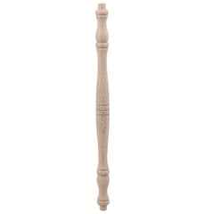 4pcs Wooden Baluster Spindles - 27.5 inch Crafts Woodworking Furniture H86