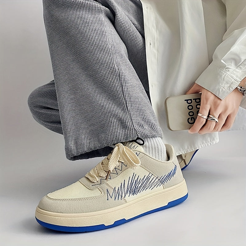 Men's Lace up Skate Shoes Breathable Good Grip