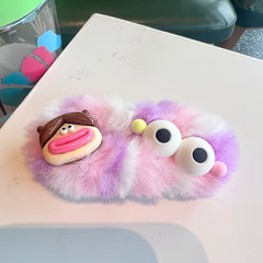 Soft Plush Hairpin Hair Clip