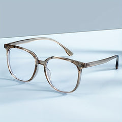 Round Reader Glasses Anti Light Casual Eyeglasses For Men