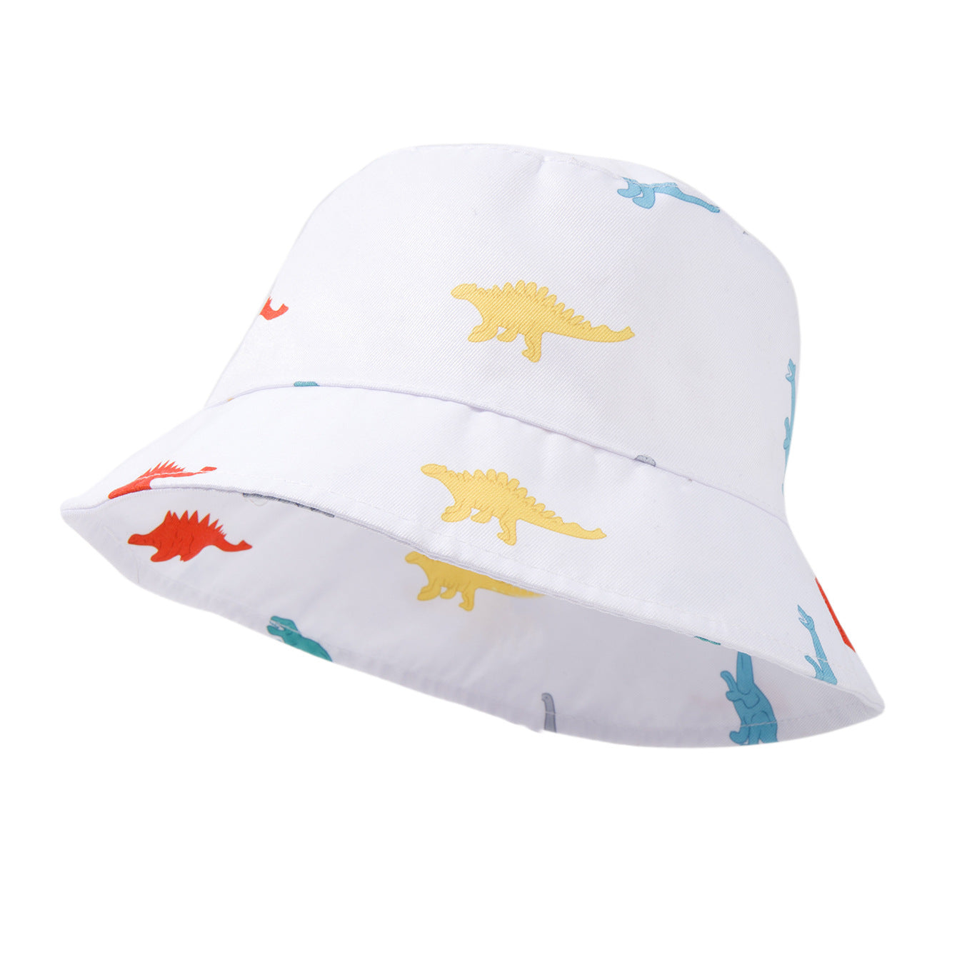 Kids Dino Print Fisherman Hat Sun Hat