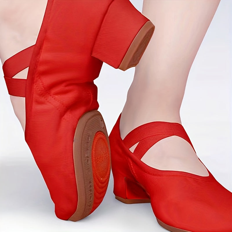 Latin Ballroom Dance Shoes: Wear Resistant & Comfortable