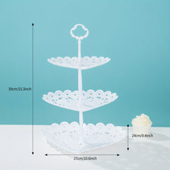 1pc Cake Stand & Dessert Display for Tea Time Snacks Various Styles