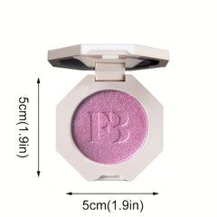 3D Pink Highlighter Blush Shimmering Body Highlighter Makeup Palette
