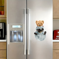 Cartoon Anime Teddy Bear Sticker for Decoration