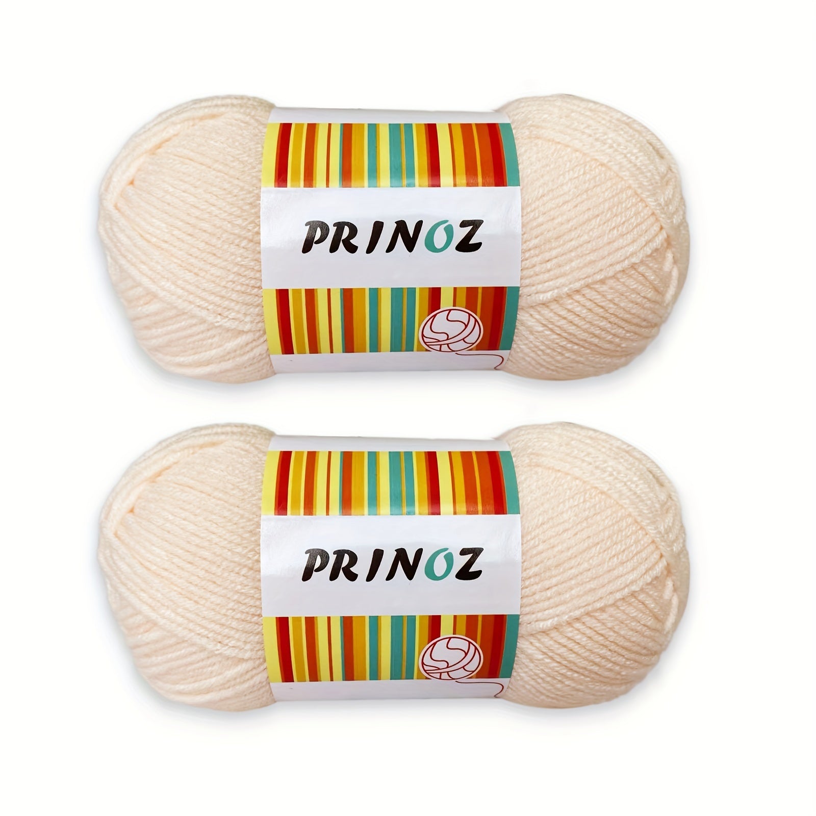 4Ply Crochet Yarn 50g 1.76oz 130m 142yd (2pcs)