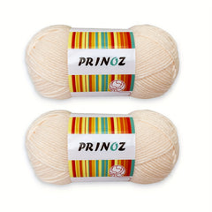 4Ply Crochet Yarn 50g 1.76oz 130m 142yd (2pcs)