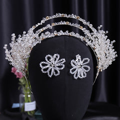 Bridal Crystal Headbands Crown Dress Accessories Wedding