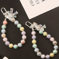 Colorful Bear Key Chain Phone Chain For Girls