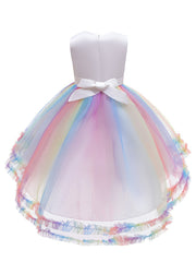 Unicorn Girls Princess Dress