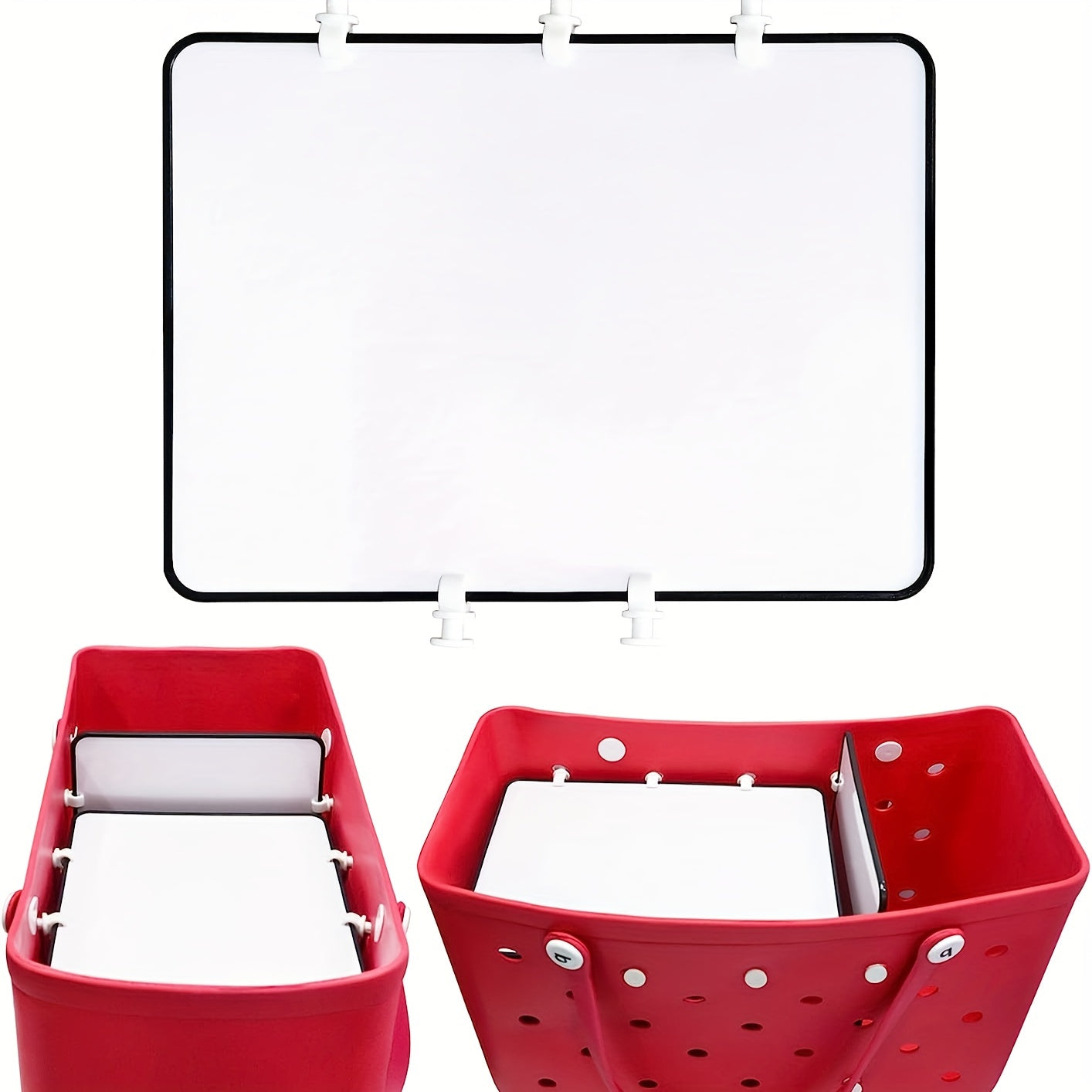 Plastic Beach Bag Divider Detachable Travel Tote Bag Accessories