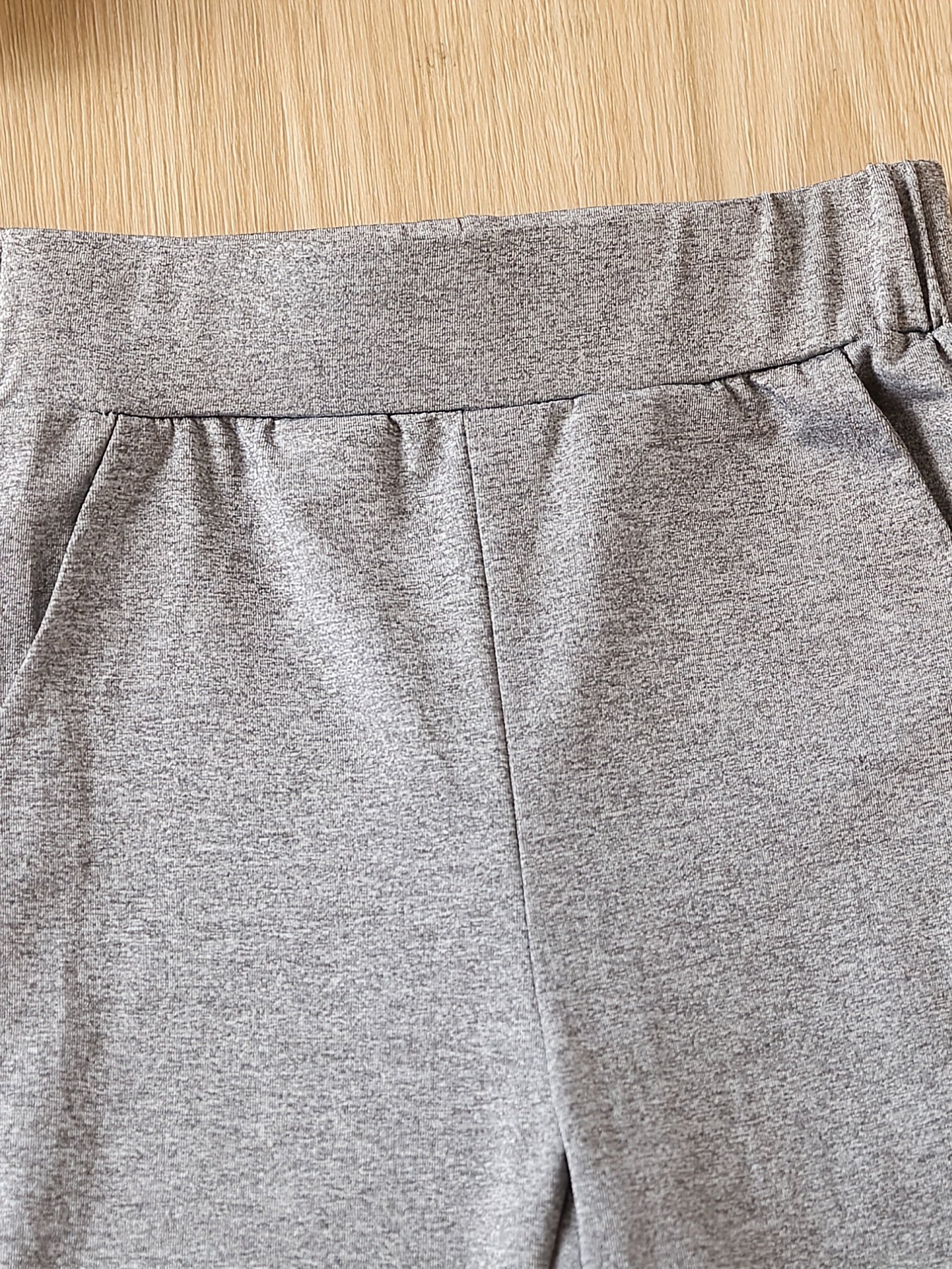 2pcs Girls Soft Stretch Long Pants for Spring and Autumn