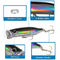 Realistic Floating Bait for Freshwater & Sea Fishing
