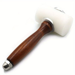 Leather Carve Hammer Nylon Hammers Mallet Wood Handle For Leather Craft Punch