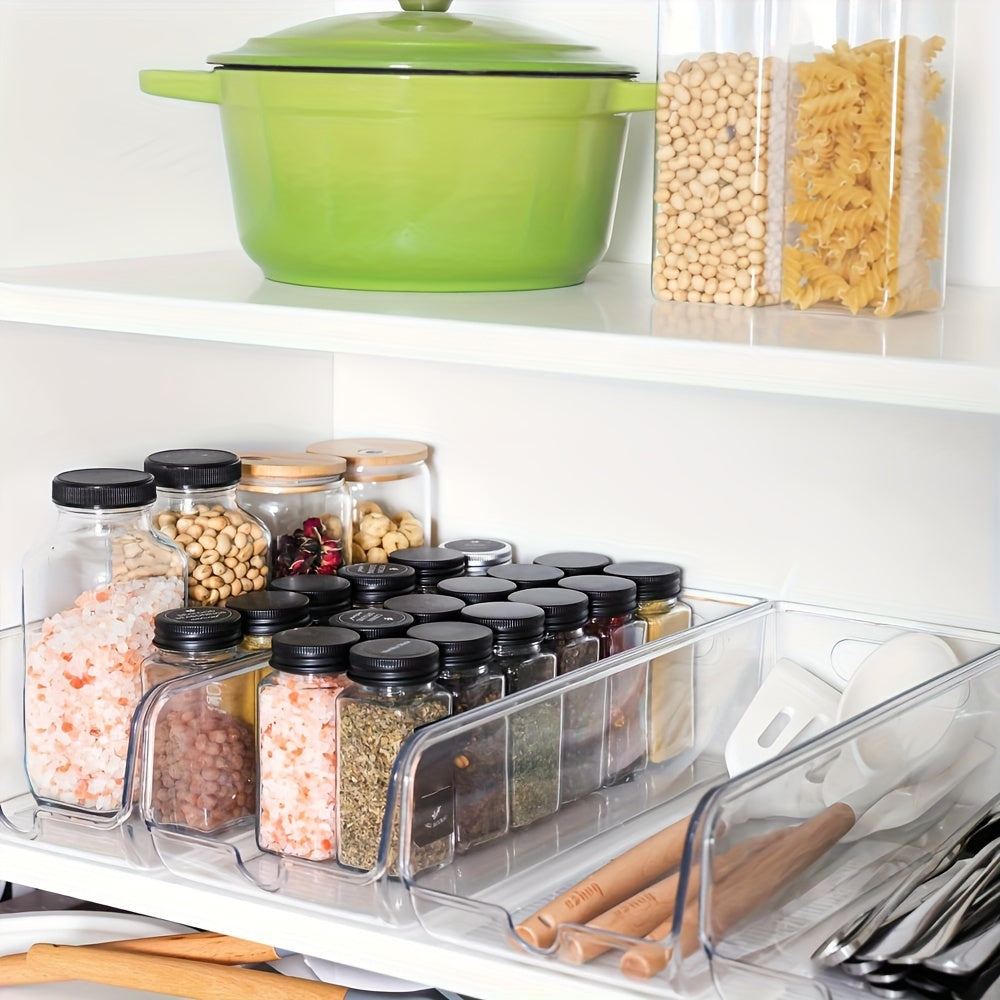 4pcs Can Organizer Refrigerator Bins Soda Can Dispenser Storage