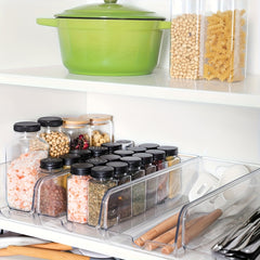 4pcs Can Organizer Refrigerator Bins Soda Can Dispenser Storage