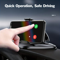 Anti-Slip Car Dashboard Phone Holder for Smartphones