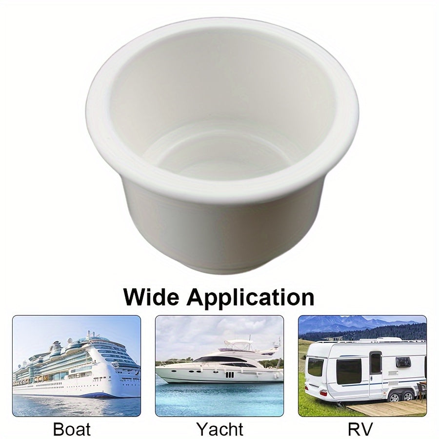 4pcs Plastic Cup Holder for Boat Car Marine RV Yacht Chair