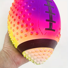 Colorful Inflatable Rugby Ball for Pool & Beach Games