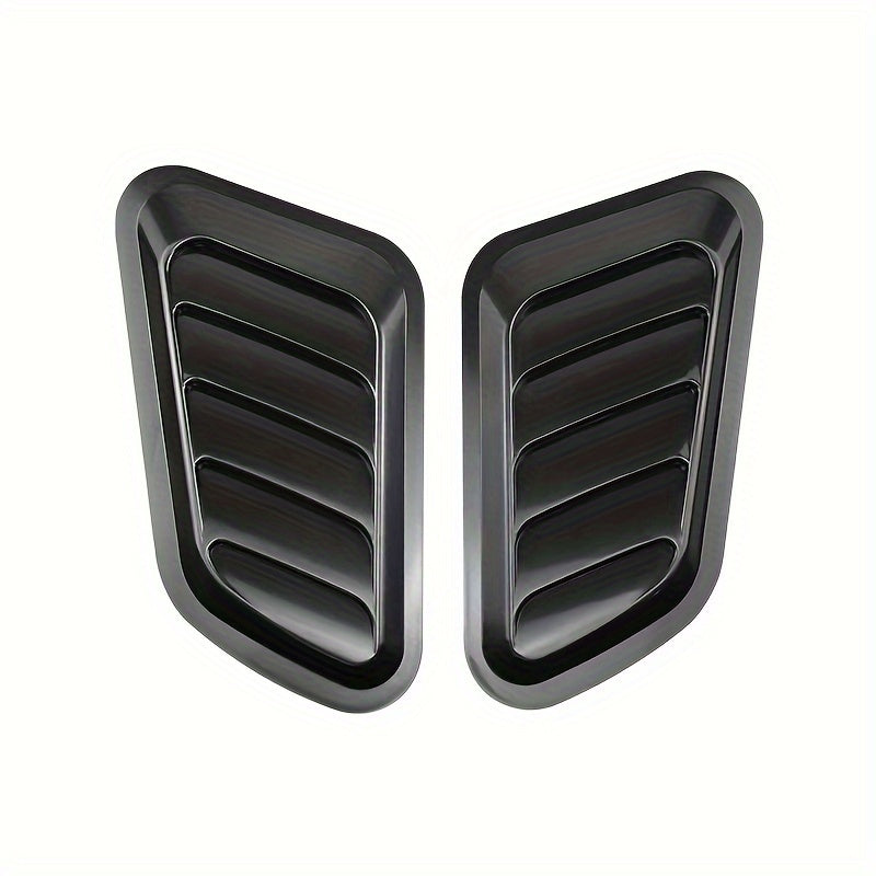 Carbon Fiber Car Air Flow Intake Vent Cover Sticker Decal