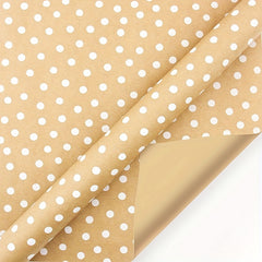 5pcs Retro Christmas Wrapping Paper Sheet Pack 5 Designs 43x100cm Tissue Paper