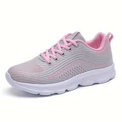 Women's Mesh Breathable Tennis Sports Shoes Lightweight Travel Walking Shoes